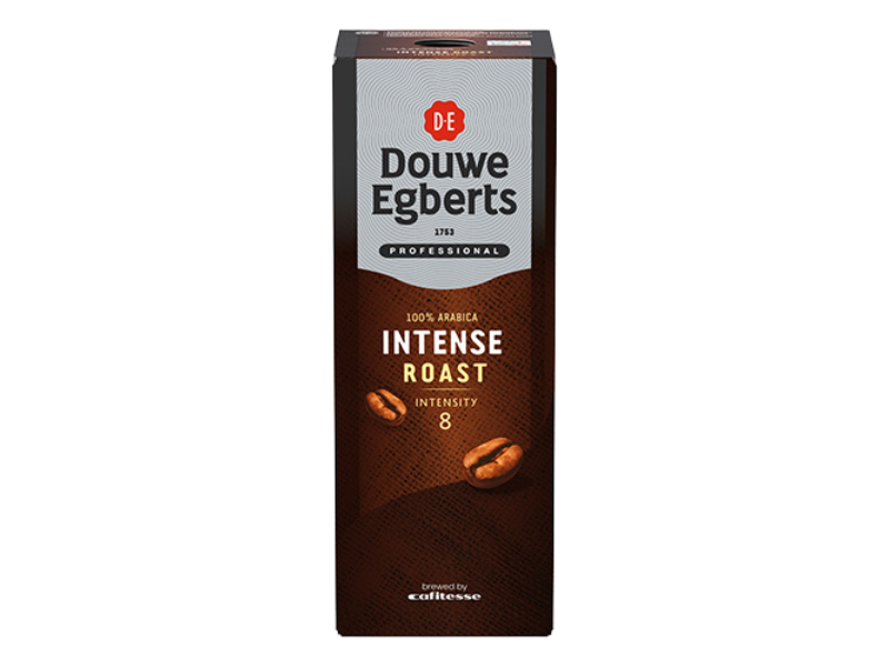 een pak d.e cafitesse koffie