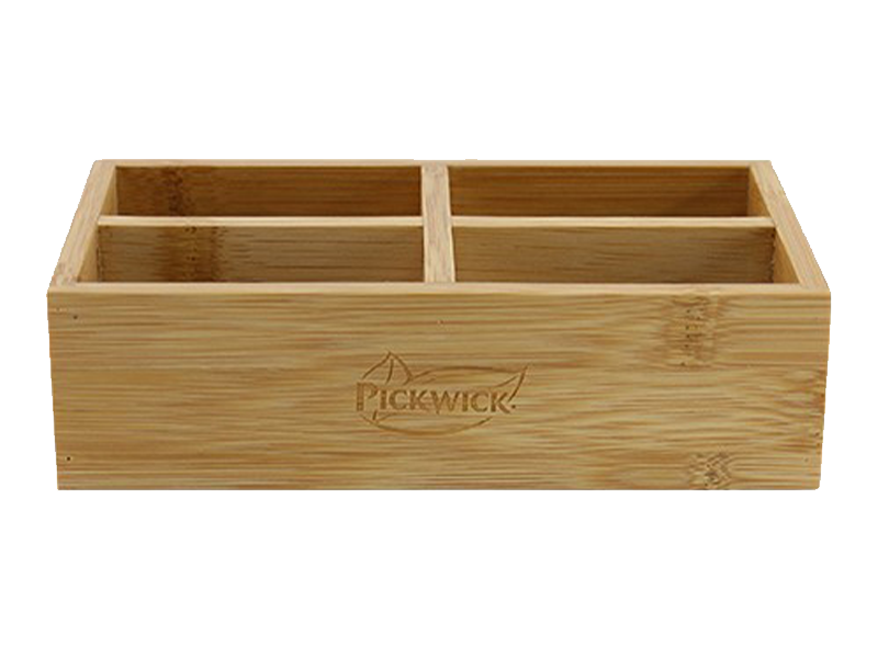 Pickwick Tea Master Selection bamboe 2-vaks thee tray - 4061203