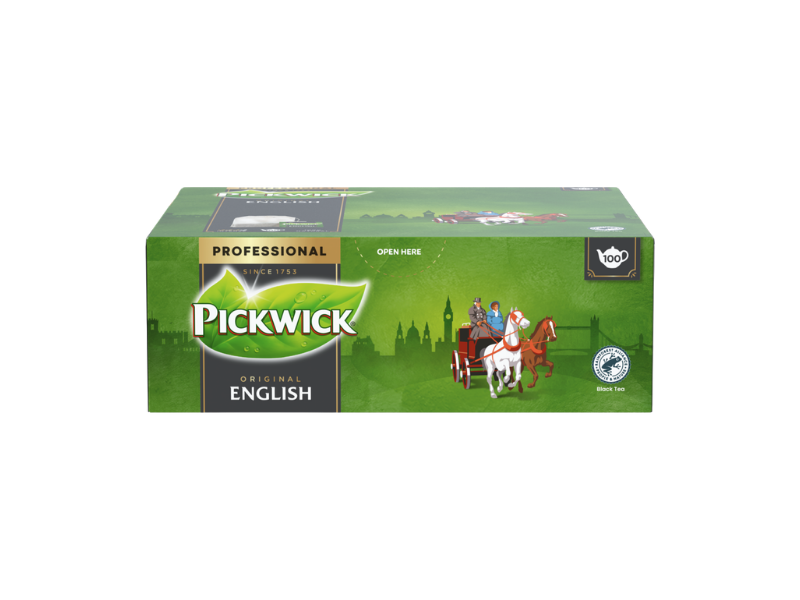 PW English Tea Blend losse zakjes 6x100 front - 4060070