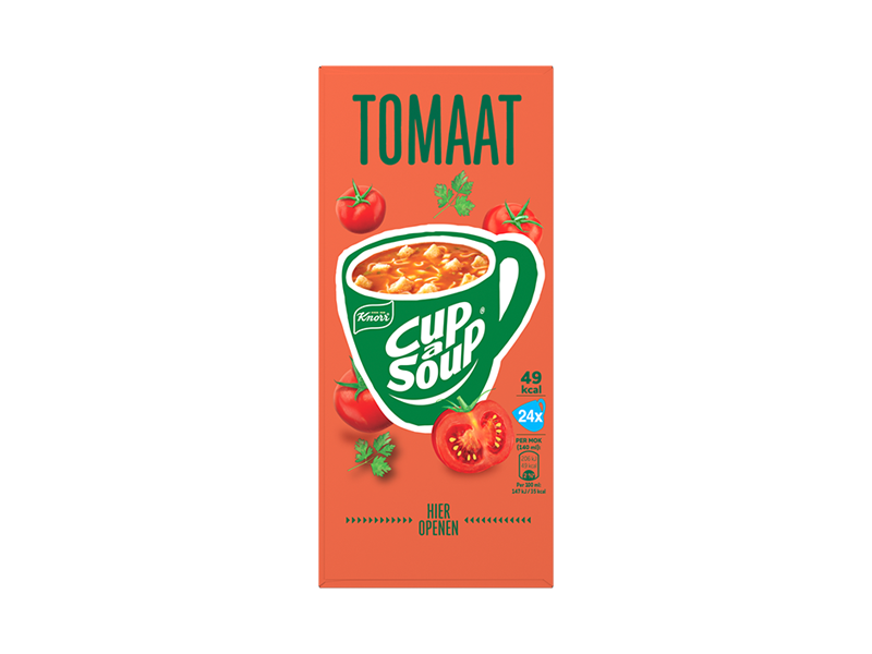 Cup-a-Soup Tomatensoep - 4 x 24 Zakjes PDP - 4050638