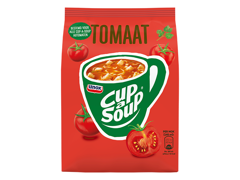 Cup a Soup Tomatensoep vending verpakking SKU 4055424
