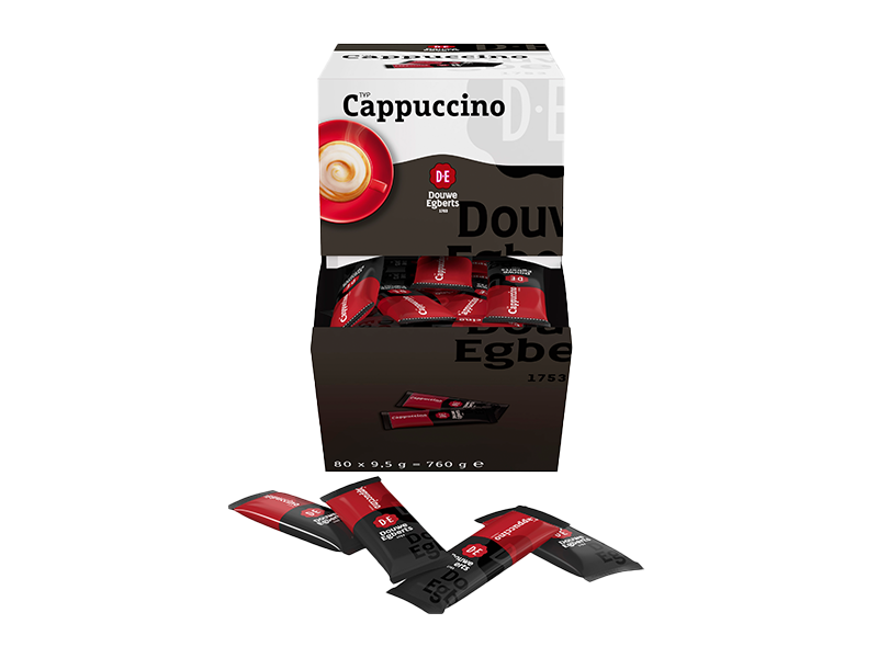 Douwe Egberts Instant Sticks Cappuccino open - 4061743