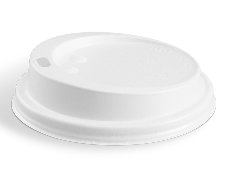 Koffie To-Go Beker Deksels in Wit, 250 CC - 4051057