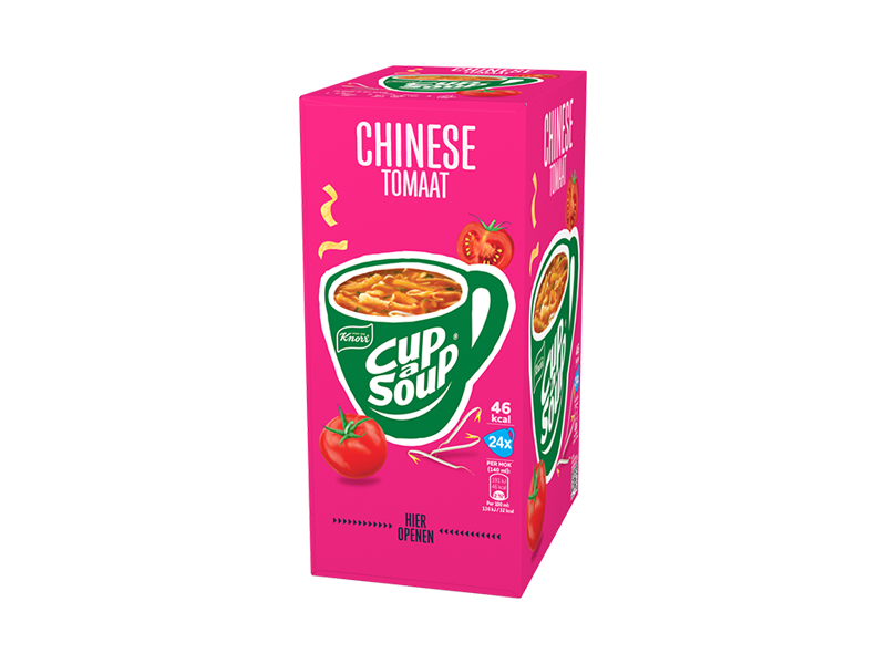 Cup-a-Soup Chinese tomatensoep 4x24st PDP R - 4050635