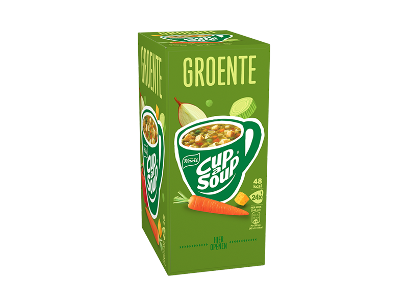 Cup-a-Soup Groentesoep - 4 x 24 Zakjes PDP L - 4050639