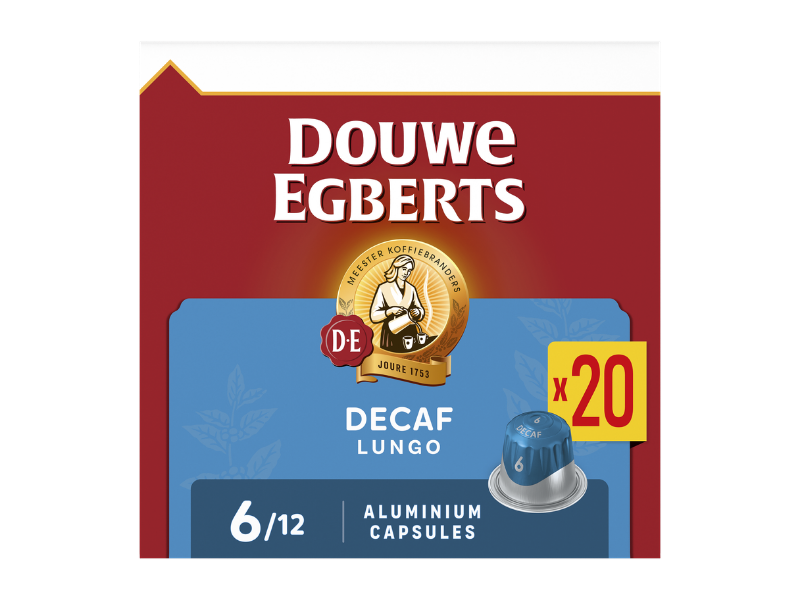 DOUWE EGBERTS KOFFIECAPSULES LUNGO DECAF img 2- 4060347