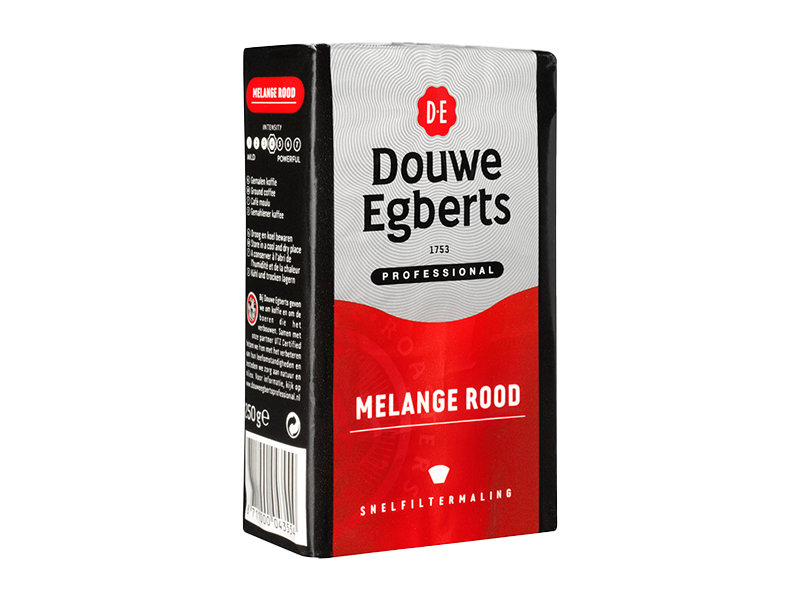 DE Filterkoffie Snel Melange Rood Lside - 435822