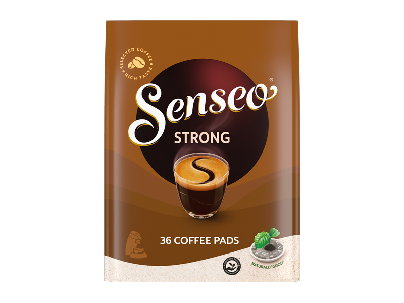 Douwe Egberts Senseo koffiepads Strong Roast - 4090216