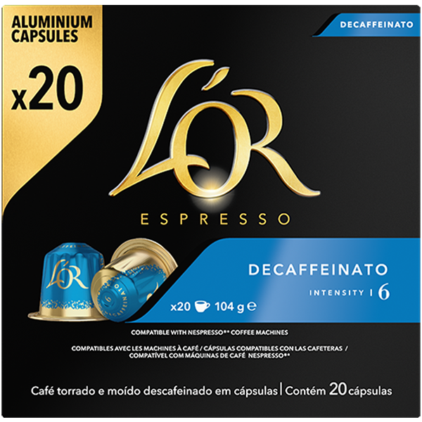 L'OR Koffiecapsules Décaf