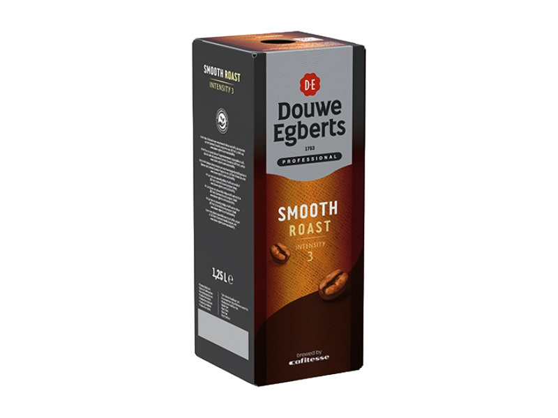 een pak douwe egberts cafitesse koffie smooth roast