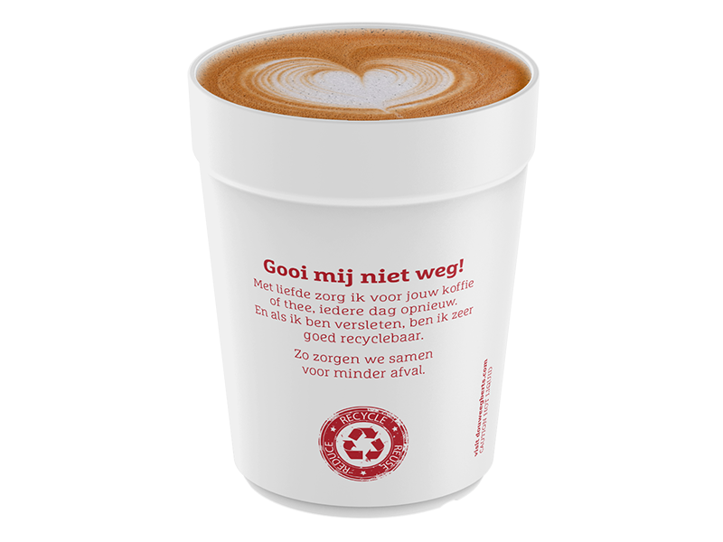 Back Reusable Douwe Egberts Hard Cup 4071428