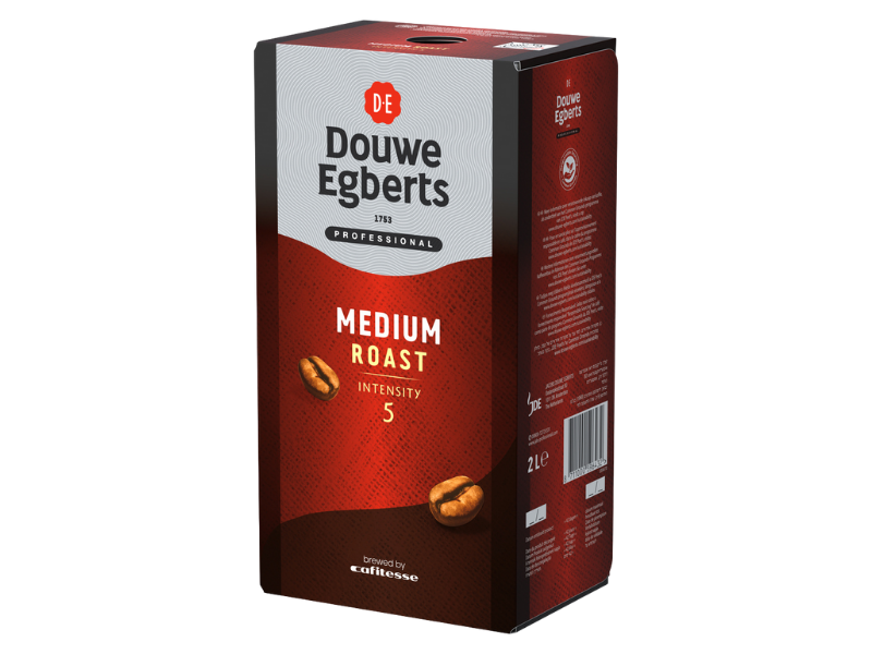 een pak cafitesse koffie van d.e