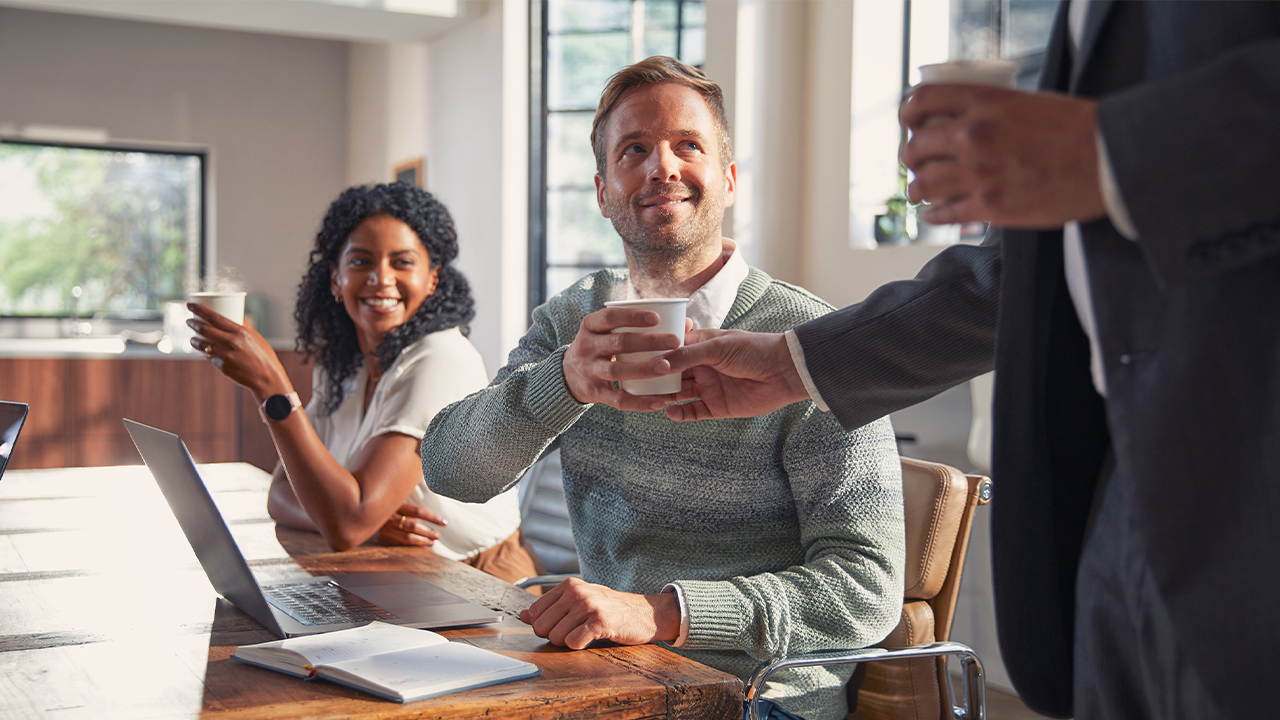 Altijd een kan verse koffie binnen handbereik