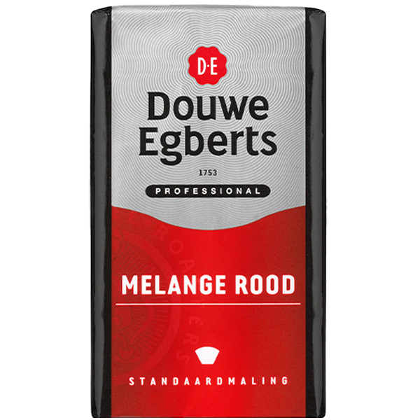 Douwe Egberts Filterkoffie Snelfiltermaling Melange Rood small