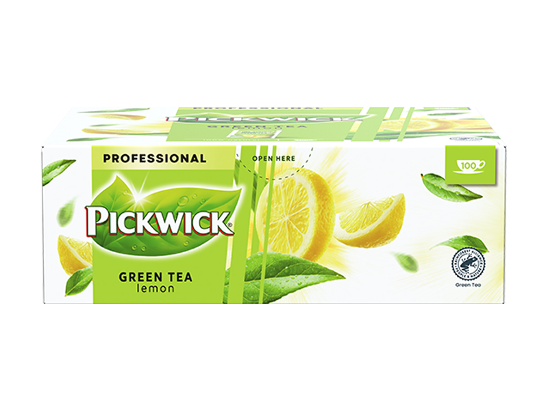 Pickwick Green Tea Lemon 100x PDP 1 - 4024357