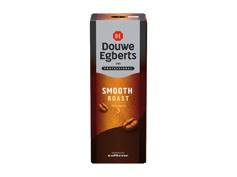 een pak douwe egberts cafitesse koffie smooth roast