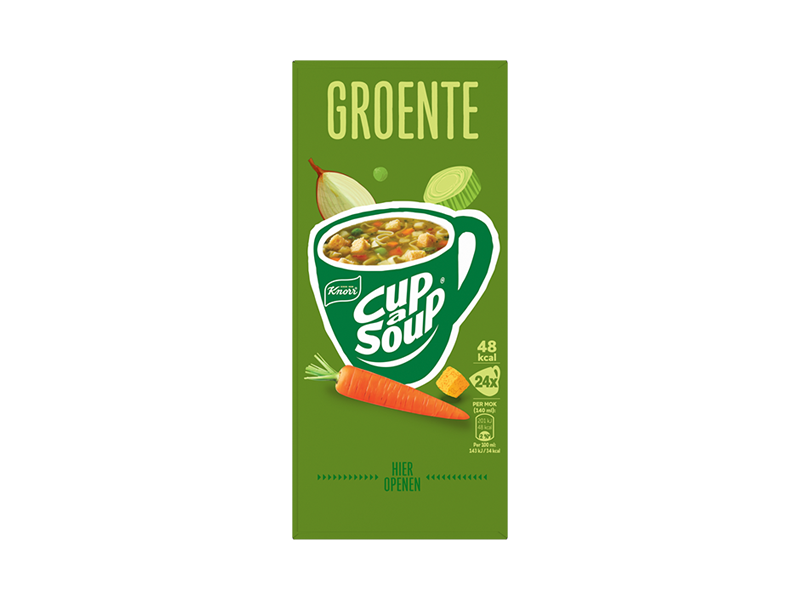 Cup-a-Soup Groentesoep - 4 x 24 Zakjes PDP - 4050639